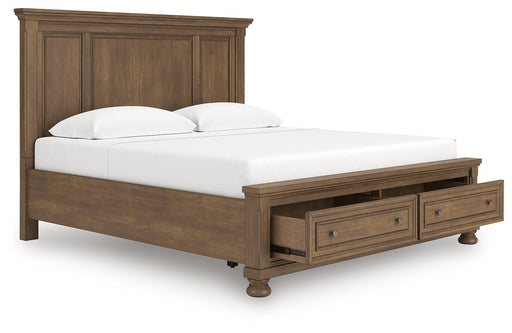 Feddinger King Panel Storage Bed