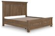 Feddinger King Panel Storage Bed - alternate view 4