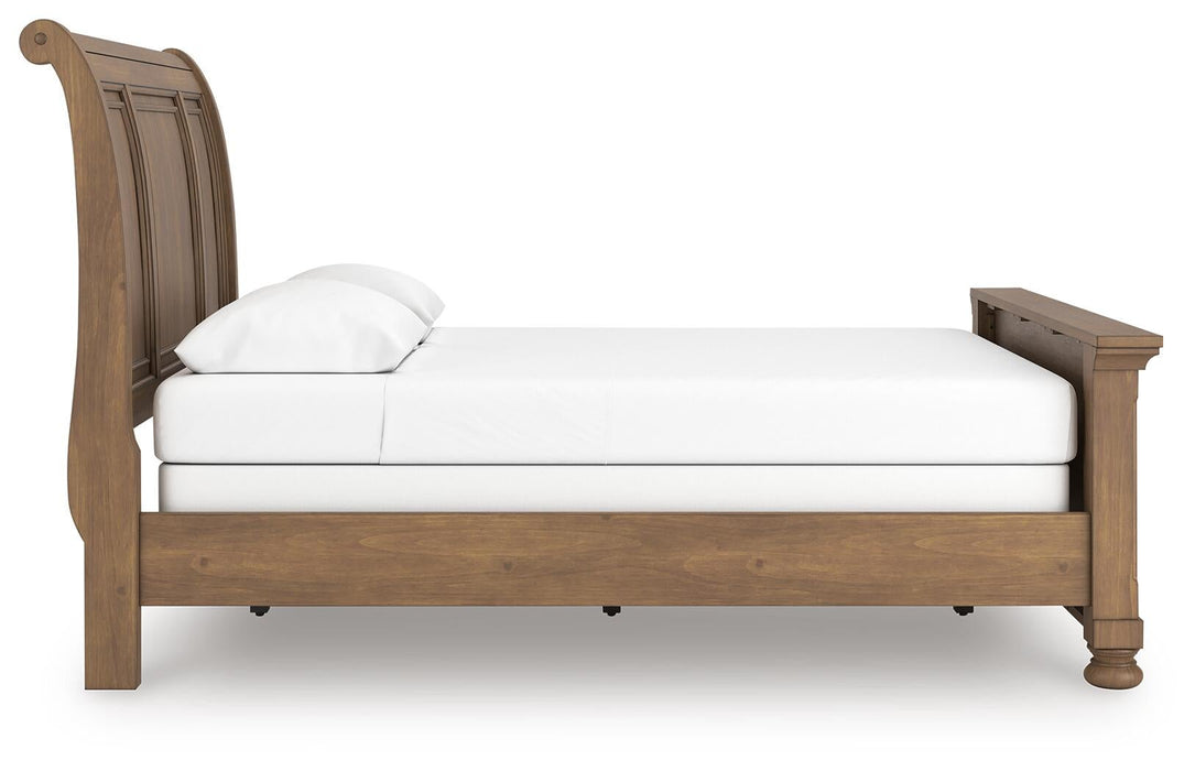 Feddinger Queen Sleigh Bed - alternate view 6