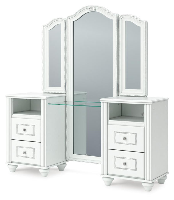 Kozlani Vanity with Mirror - alternate view 3