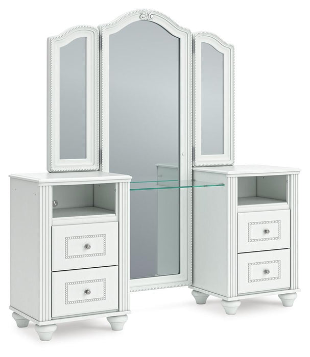 Kozlani Vanity with Mirror - alternate view 2
