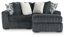 Midnight-Madness 2-Piece Sectional with Chaise - alternate view 2