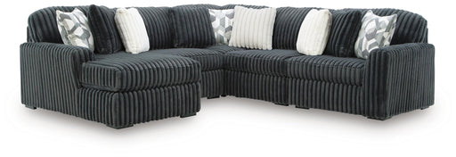 Midnight-Madness 5-Piece Sectional with Chaise - alternate view 2