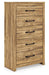 Maystonna Five Drawer Chest - alternate view 2