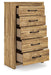 Maystonna Five Drawer Chest - alternate view 4