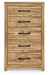 Maystonna Five Drawer Chest - alternate view 5