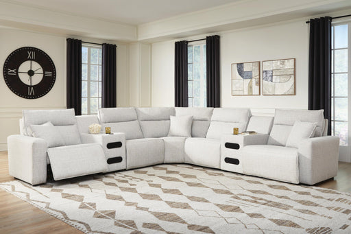 Modmax II 7-Piece Power Reclining Sectional with Audio Consoles