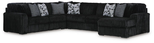 Midnight-Madness 6-Piece Sectional with Chaise - alternate view 2