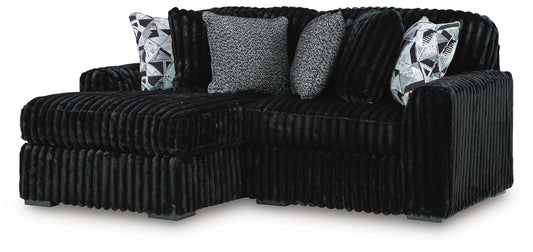 Midnight-Madness 2-Piece Sectional with Chaise - alternate view 2