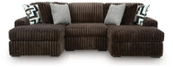 Midnight-Madness 3-Piece Double Chaise Sectional