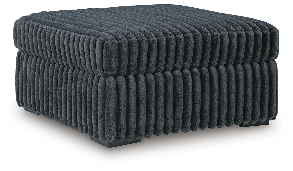 Midnight-Madness Oversized Accent Ottoman - alternate view 2