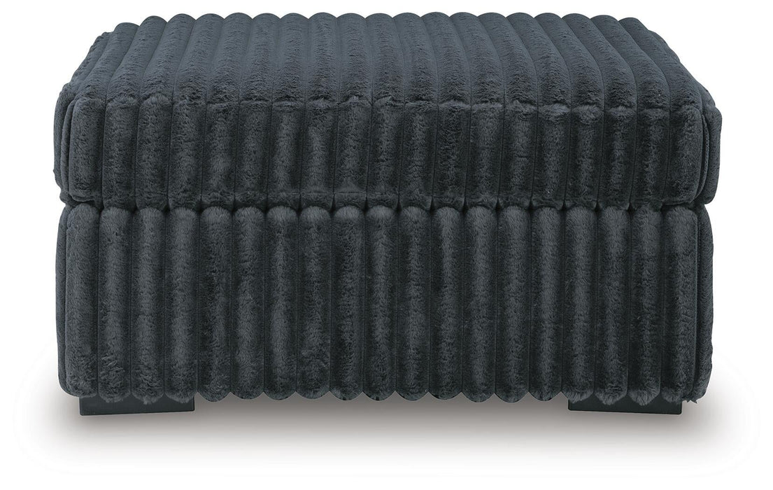 Midnight-Madness Oversized Accent Ottoman - alternate view 3