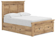 Makidern Full Panel Storage Bed - alternate view 2
