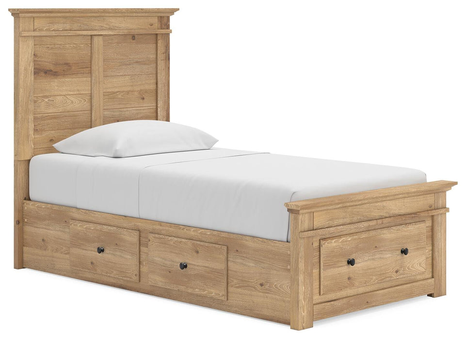 Makidern Twin Panel Storage Bed - alternate view 2