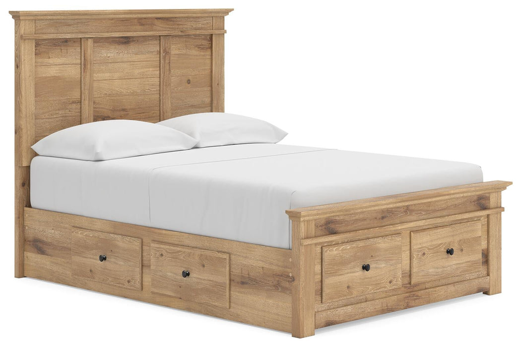 Makidern Full Panel Storage Bed - alternate view 2