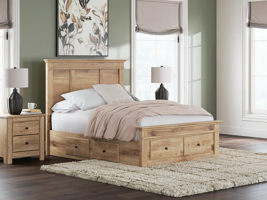 Makidern Full Panel Storage Bed - alternate view 3