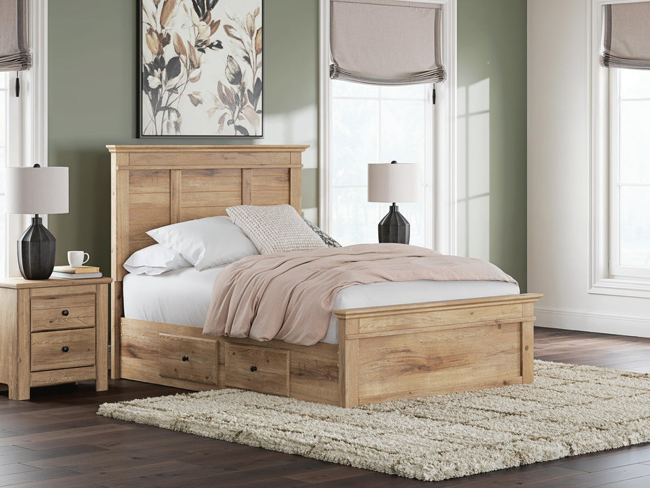 Makidern Full Panel Storage Bed - alternate view 3