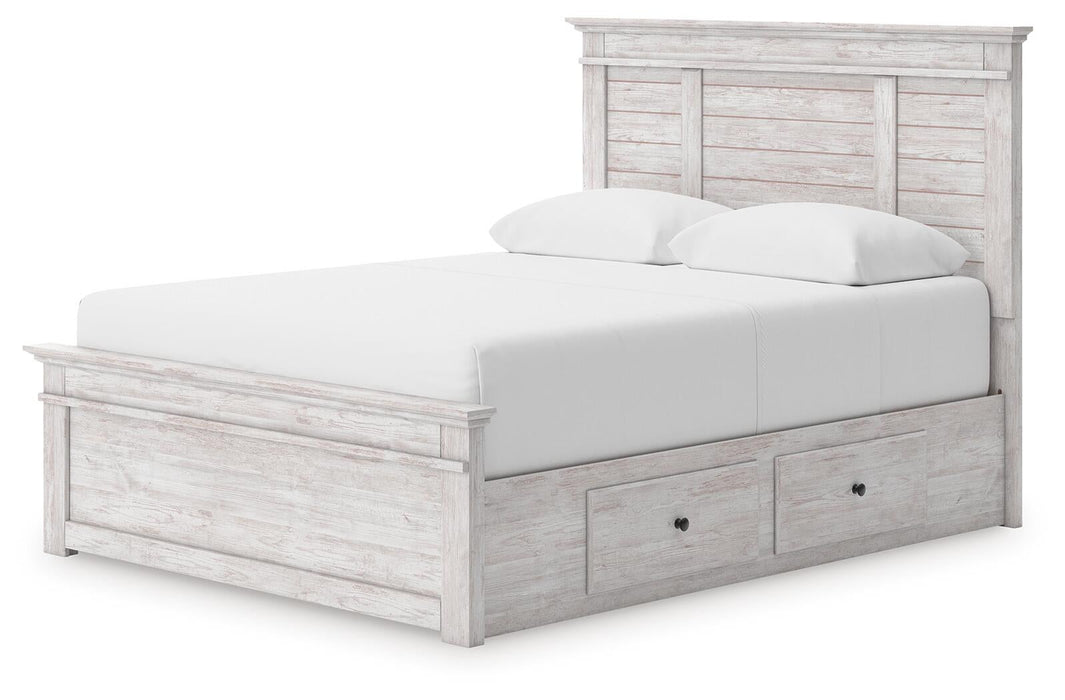 Makidern Queen Panel Storage Bed - alternate view 2
