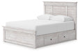 Makidern Queen Panel Storage Bed - alternate view 2