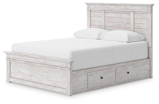 Makidern Queen Panel Storage Bed - alternate view 2