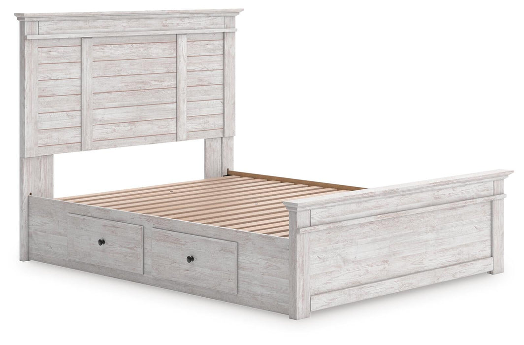 Makidern Queen Panel Storage Bed - alternate view 3