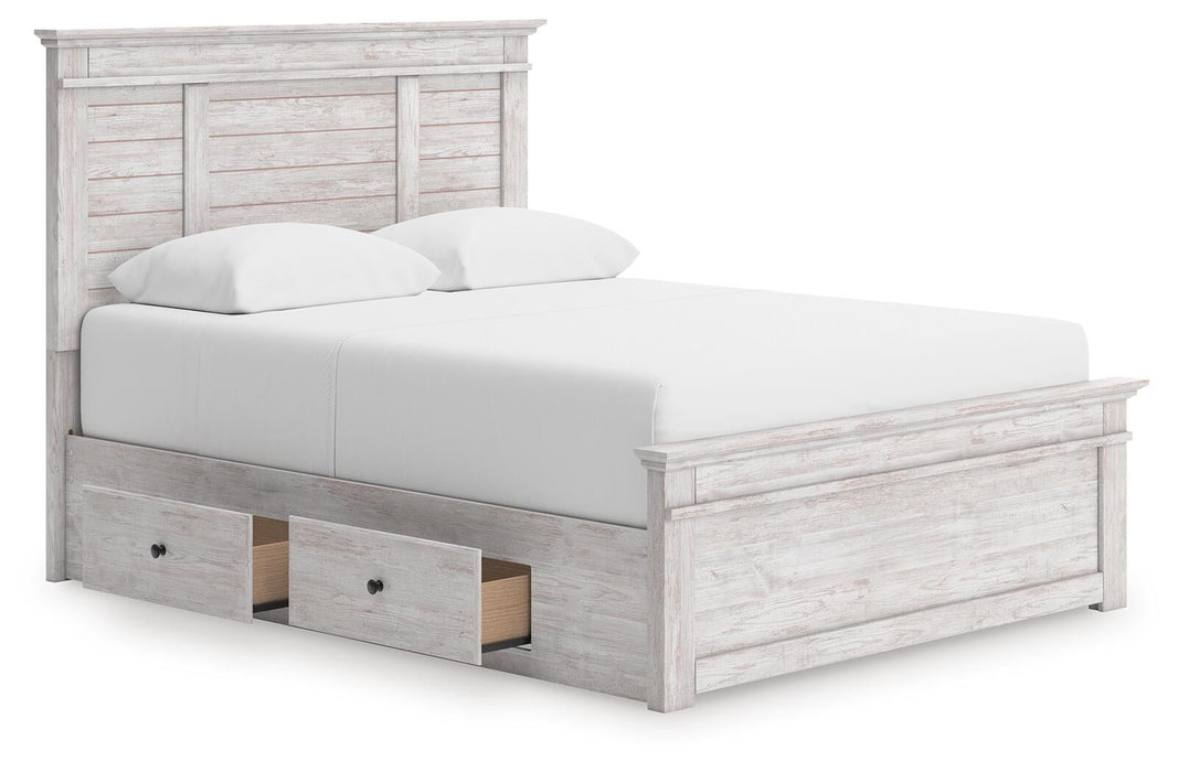 Makidern Queen Panel Storage Bed - alternate view 4