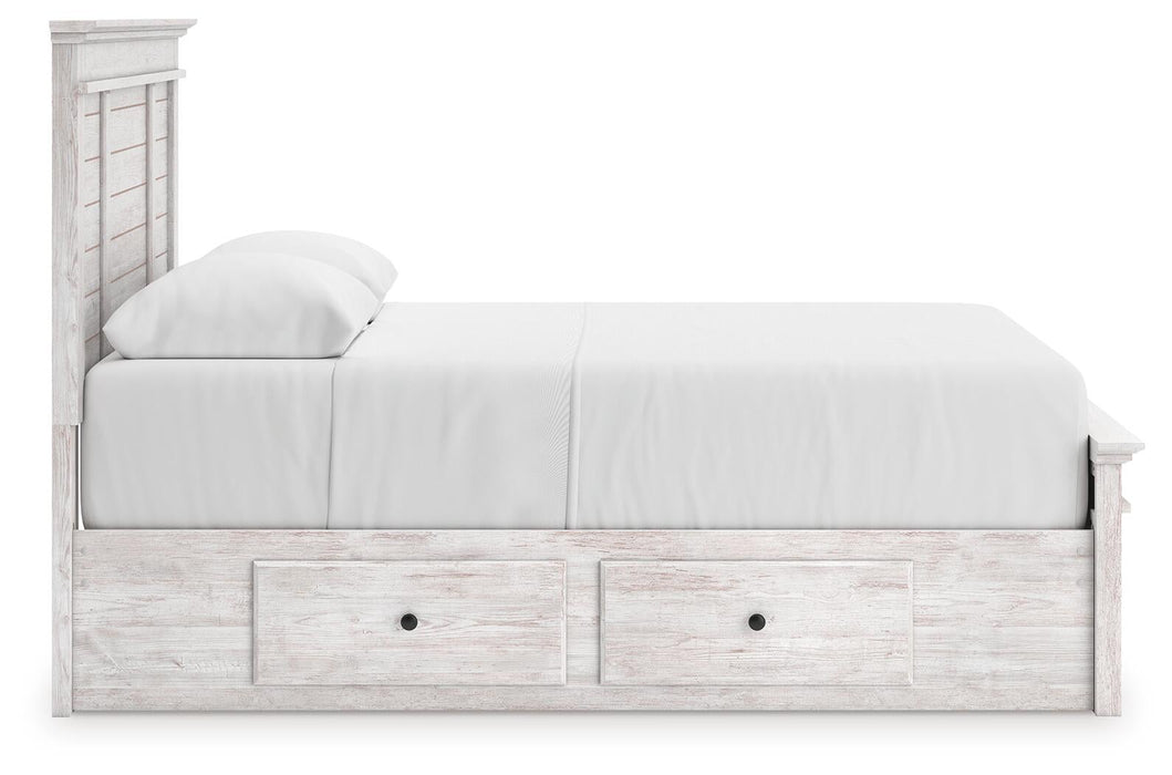 Makidern Queen Panel Storage Bed - alternate view 7