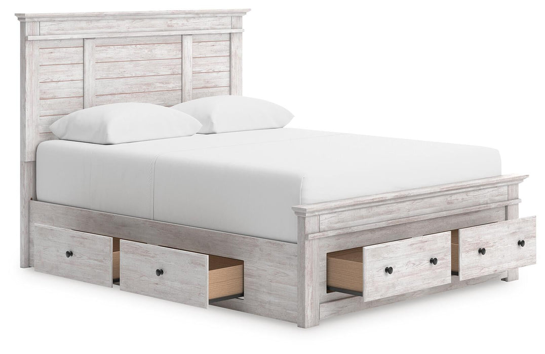 Makidern Queen Panel Storage Bed - alternate view 4