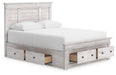Makidern Queen Panel Storage Bed - alternate view 4