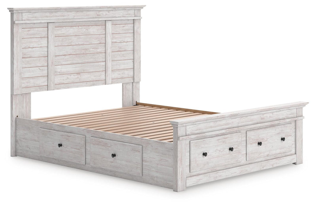 Makidern Queen Panel Storage Bed - alternate view 3