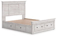 Makidern Queen Panel Storage Bed - alternate view 3