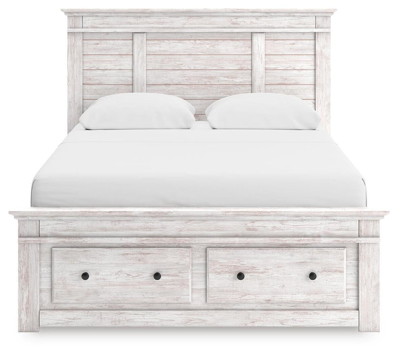 Makidern Queen Panel Storage Bed - alternate view 6
