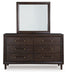 Dantenton Dresser and Mirror - alternate view 3
