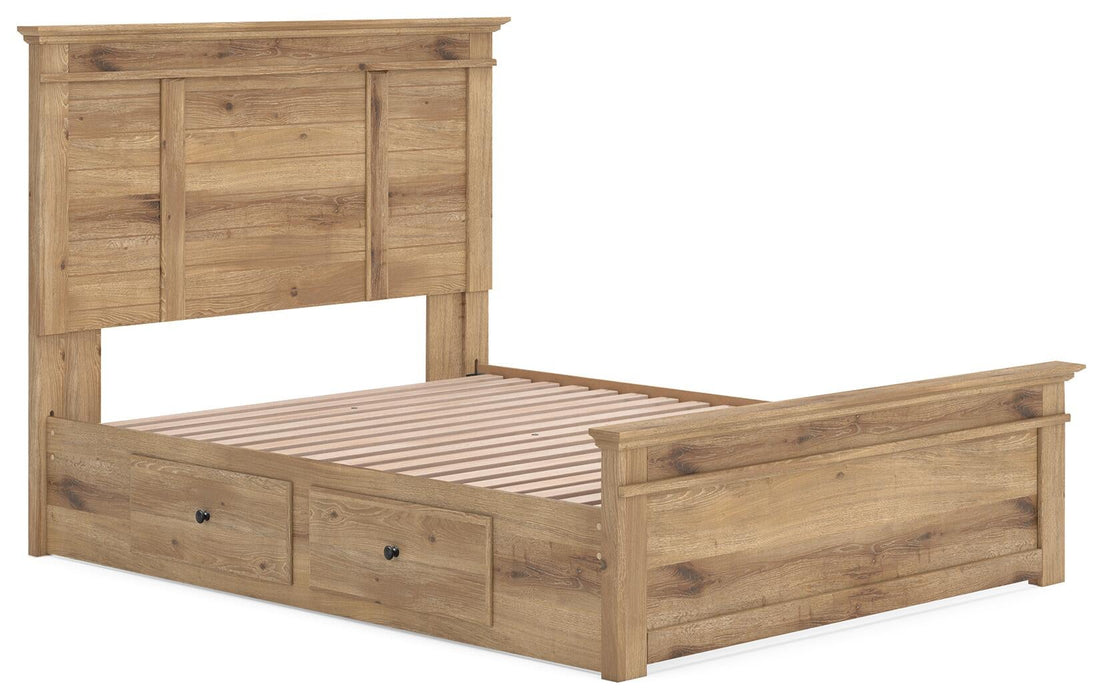 Makidern Queen Panel Storage Bed - alternate view 3
