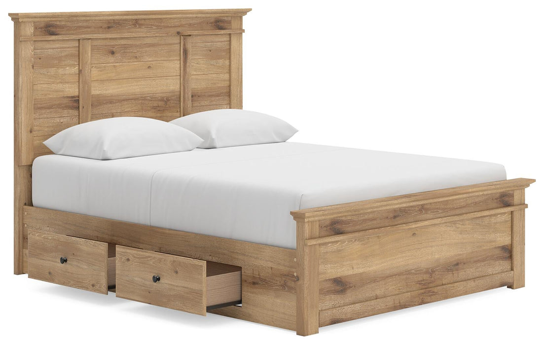 Makidern Queen Panel Storage Bed - alternate view 5