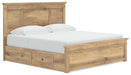 Makidern King Panel Storage Bed - alternate view 2
