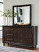 Dantenton Dresser and Mirror
