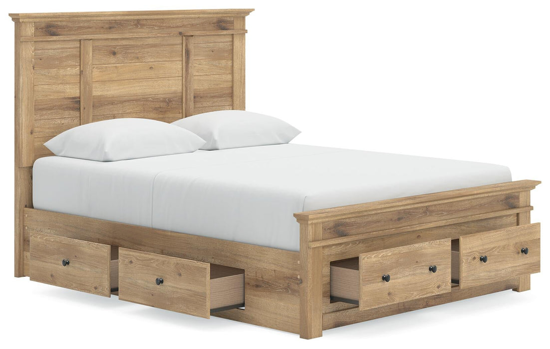 Makidern Queen Panel Storage Bed - alternate view 5