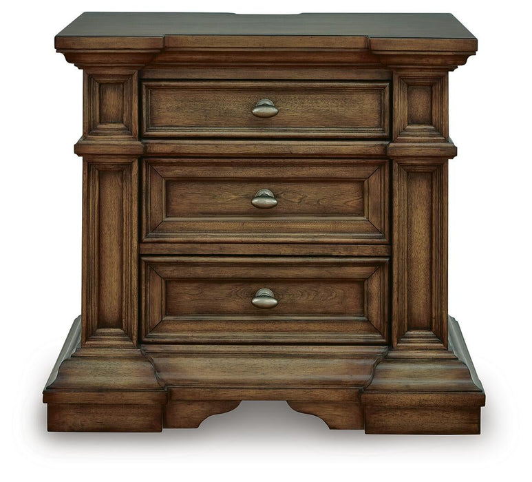 Frantanna Three Drawer Night Stand - alternate view 4