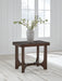 Korestone Rectangular End Table