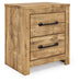 Maystonna Two Drawer Night Stand - alternate view 2