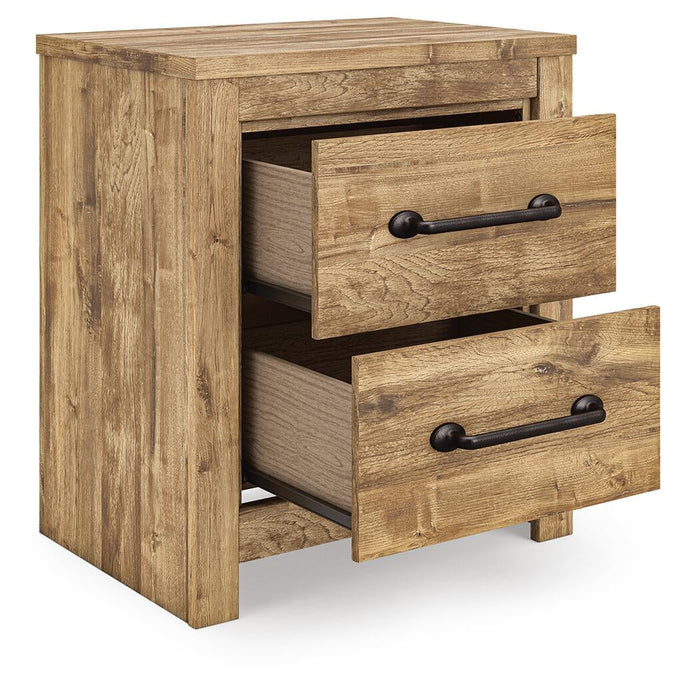 Maystonna Two Drawer Night Stand - alternate view 4