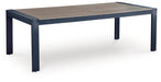 East Beach RECT Dining Table w/UMB OPT - alternate view 2