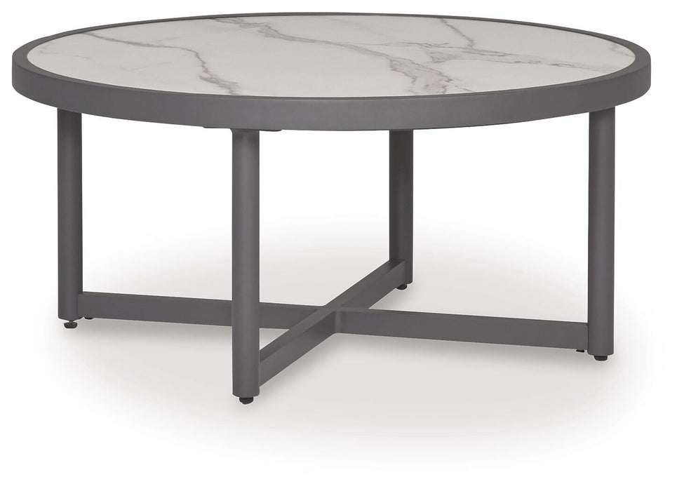 Ocean Beach Round Cocktail Table - alternate view 2