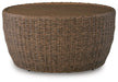 Double Point Round Cocktail Table - alternate view 2