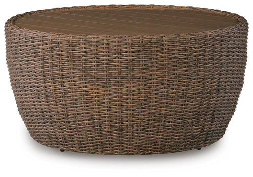 Double Point Round Cocktail Table - alternate view 2
