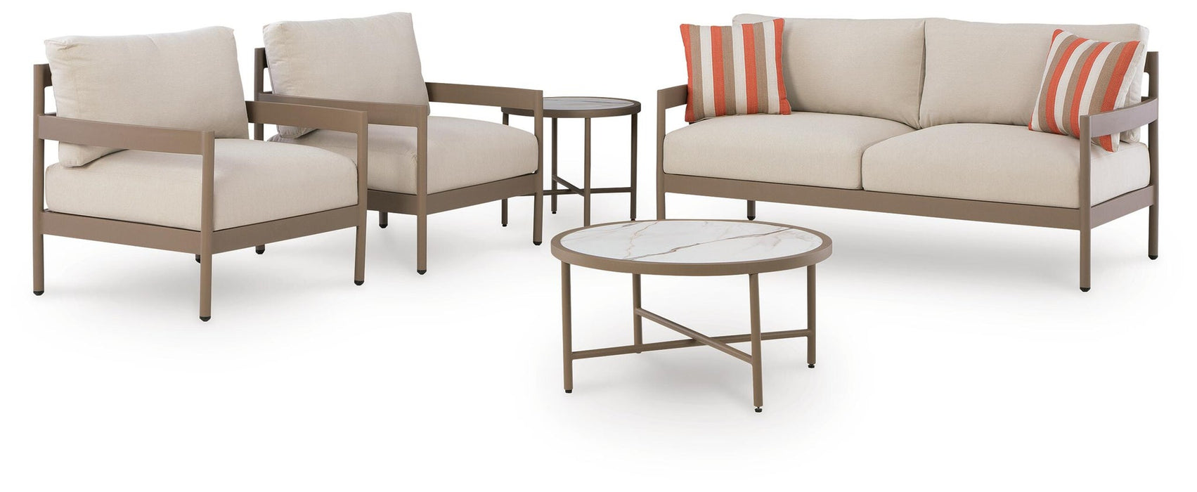 Bluff Trail Love/Chairs/Tables Set (5/CN) - alternate view 3