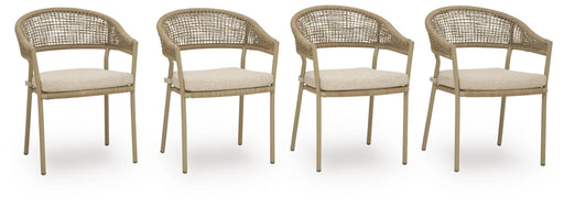 Orchard Beach Arm Chair With Cushion (4/CN) - alternate view 2