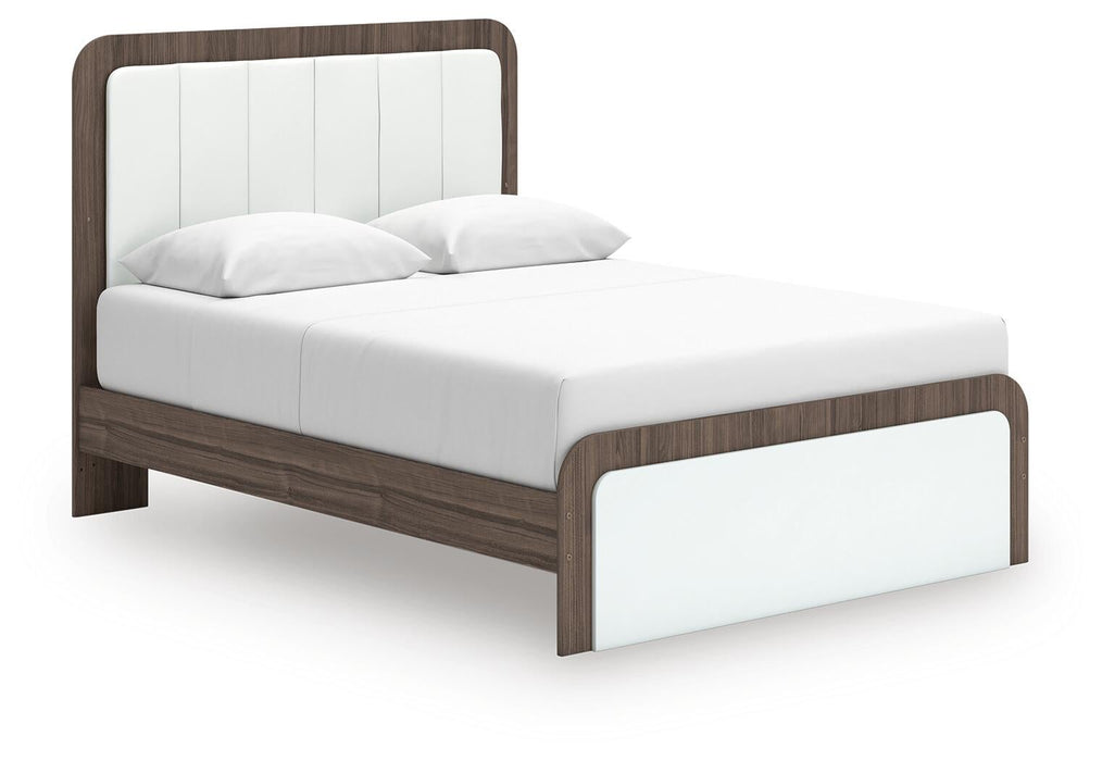 Kendanport Queen Upholstered Bed - alternate view 3