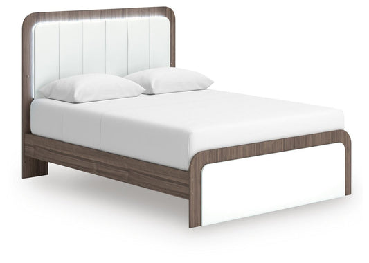 Kendanport Queen Upholstered Bed - alternate view 2